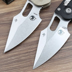 8.5'' New Stone Wash M390 Blade G10 Handle Survival Pocket Folding Tool VTF157