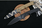 10'' New CNC Fast Opening 4MM Blade Aluminum Handle Pocket Folding Tool VTF01