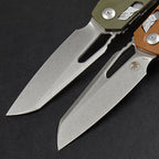 8.5'' New Stone Wash M390 Blade G10 Handle Camping Folding Pocket Tool VTF102