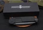 8'' New CNC  Opening 3MM Blade Aluminum Handle  Pocket Folding Tool VTF126