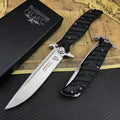 DF40 D2 Steel Folding Knife – EDC Pocket Knife with G10 Handle