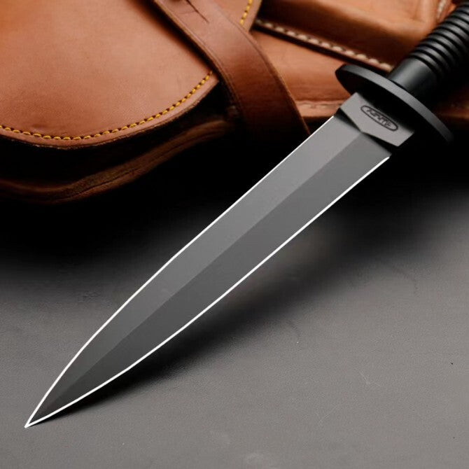 11''New DoubleEdge AUS-10 Blade Steel Handle Tactic Survival Hunting Knife VTH88