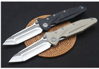 9" New Manual Folding Tool D2 Blade G10 Handle  Pocket Tool DF137