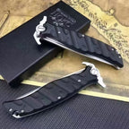 DF40 D2 Steel Folding Tool – EDC Pocket Tool with G10 Handle