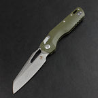 8.5'' New Stone Wash M390 Blade G10 Handle Camping Folding Pocket Tool VTF102