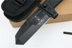 10'' New N690 Steel 5MM Blade T6061 Aluminum Handle Camping Folding Tool VTF08