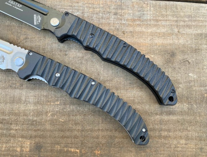 New Manual Folding Knife D2 Blade G10 Handle Pocket Knife DF49