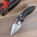 8.5'' New Stone Wash M390 Blade G10 Handle Survival Pocket Folding Knife VTF157