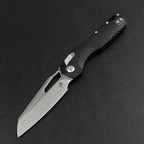 8.5'' New Stone Wash M390 Blade G10 Handle Camping Folding Pocket Tool VTF102