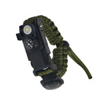 15-in-1 Outdoor Survival Paracord Bracelet