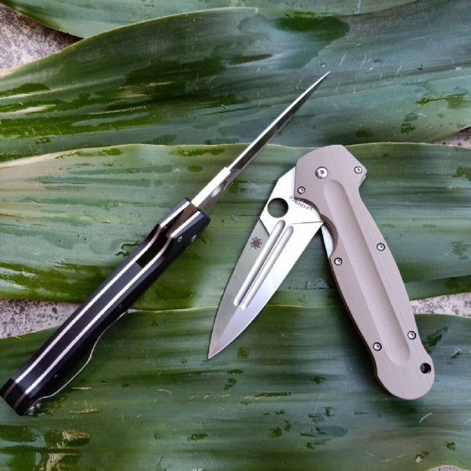 Folding Pocket Knife D2 Steel Blade G10 Handle Ball Bearing System EDC Knife C125GP