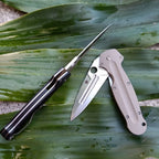 Folding Pocket Knife D2 Steel Blade G10 Handle Ball Bearing System EDC Knife C125GP