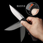 PROTECH Magic BR-1 | 154CM Steel Side-Opening  Tool | Colored Carbon Fiber & Aircraft Aluminum Handle