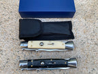 10'' New 440C Blade Acrylic Handle Lockback s Folding Pocket Tool VTF28