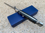 10'' New 440C Blade Acrylic Handle Lockback s Folding Pocket Tool VTF28