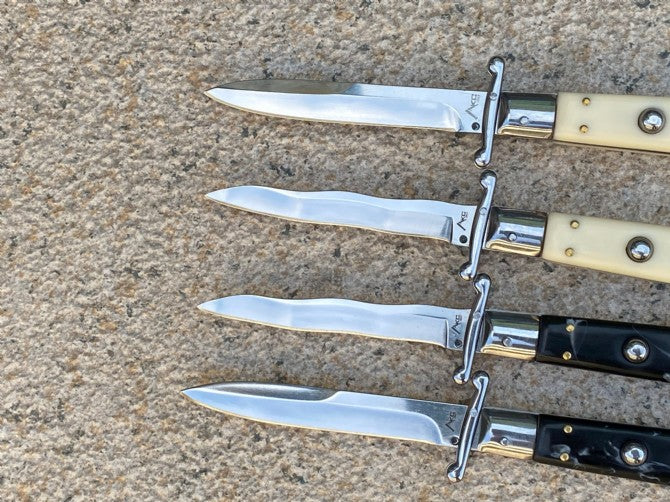 10'' New 440C Blade Acrylic Handle Lockback Tactics Folding Pocket Knife VTF28