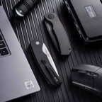 PROTECH Magic BR-2 | 154CM Steel Side-Opening Tool | Carbon Fiber & Aircraft Aluminum Handle