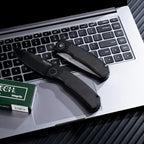 PROTECH Magic BR-2 | 154CM Steel Side-Opening Tool | Carbon Fiber & Aircraft Aluminum Handle