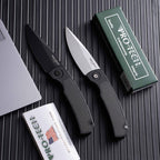 PROTECH Magic BR-2 | 154CM Steel Side-Opening Tool | Carbon Fiber & Aircraft Aluminum Handle