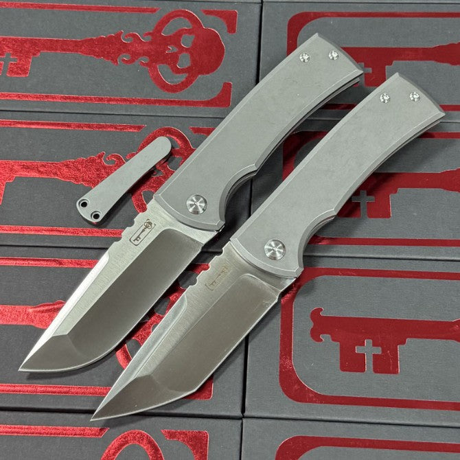 VTF107 M390 Titanium Folding Knife – Fast Opening EDC Knife