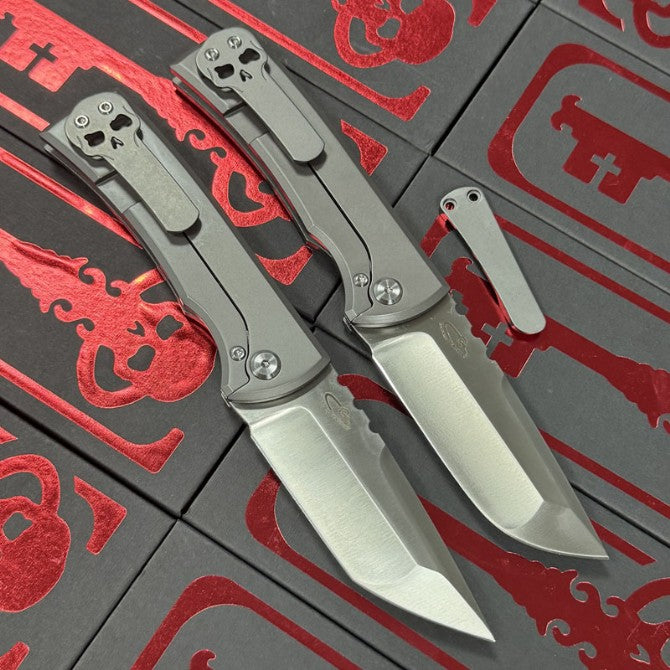 VTF107 M390 Titanium Folding Knife – Fast Opening EDC Knife
