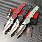 Folding Pocket Knife 9Cr18MoV Blade G10 Handle 59HRC EDC Camping Knife C240