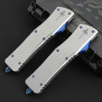 D2 Steel CNC Tactical Folding Knife – T6 Aviation Aluminum Handle