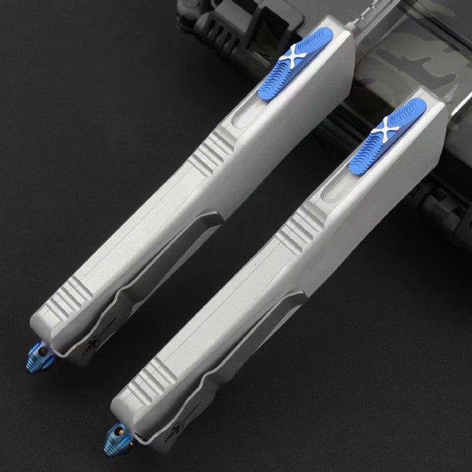 D2 Steel CNC Tactical Folding Knife – T6 Aviation Aluminum Handle