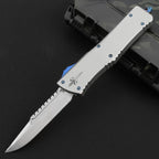 D2 Steel CNC Tactical Folding Knife – T6 Aviation Aluminum Handle