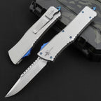 D2 Steel CNC Tactical Folding Knife – T6 Aviation Aluminum Handle