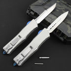 D2 Steel CNC Tactical Folding Knife – T6 Aviation Aluminum Handle
