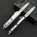 CNC Tactical OTF Knife – Button Lock, Anodized Aluminum Handle