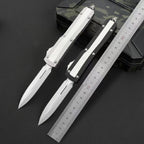 CNC Tactical OTF Knife – Button Lock, Anodized Aluminum Handle