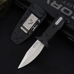 12.5'' D2 Fixed Blade TPE Handle Collection Unique Design Extension Tools Hunting VTH35