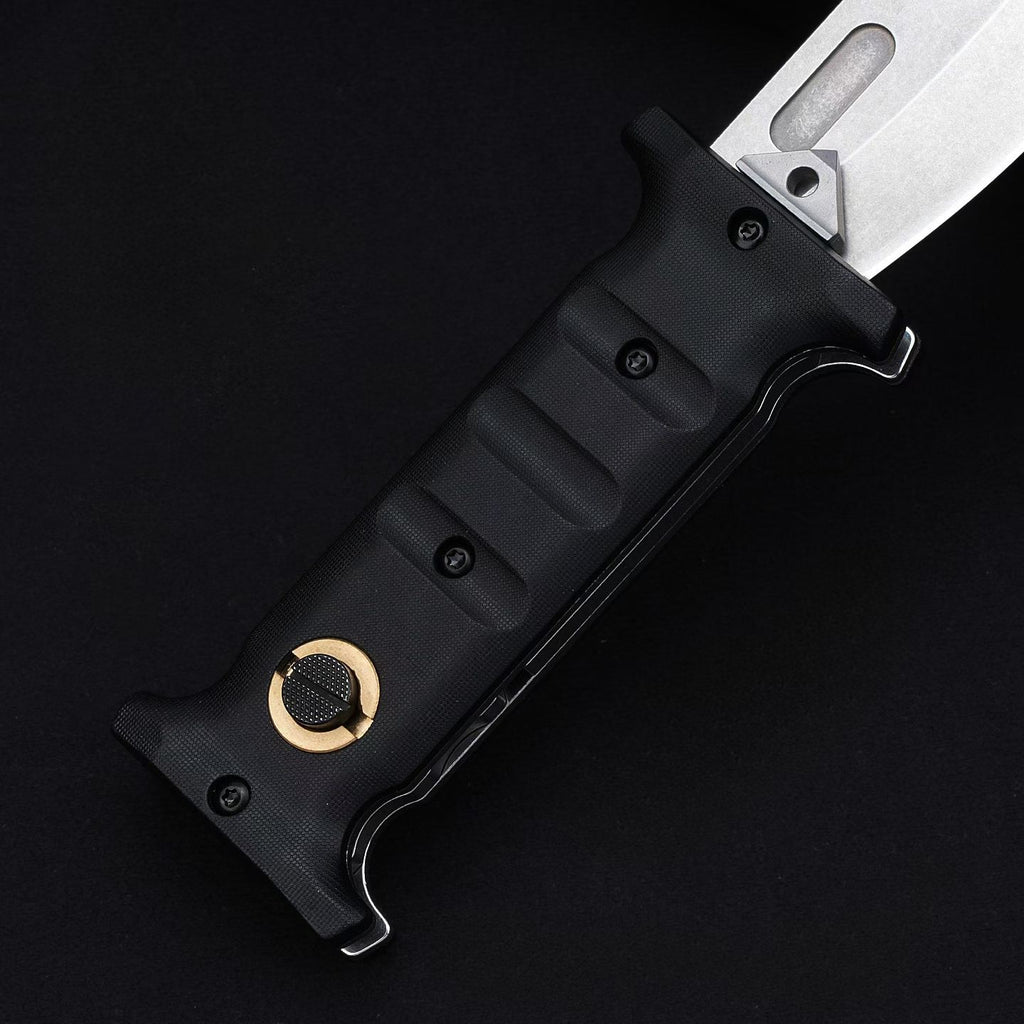 12.5'' D2 Fixed Blade TPE Handle Collection Unique Design Extension Tools Hunting VTH35