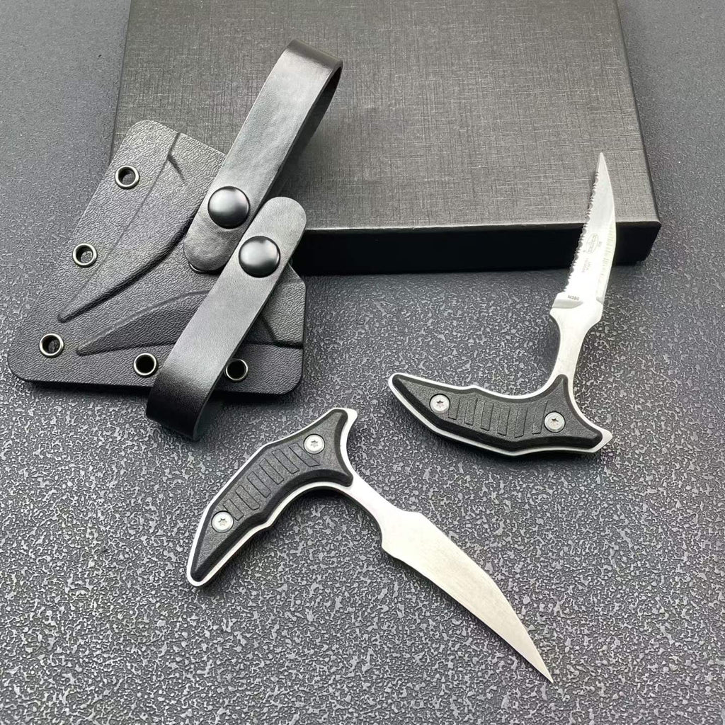 4.7'' New Fix Knife M390 Steel Blade  Full Tang G10 Handle Camping Hunting Knife