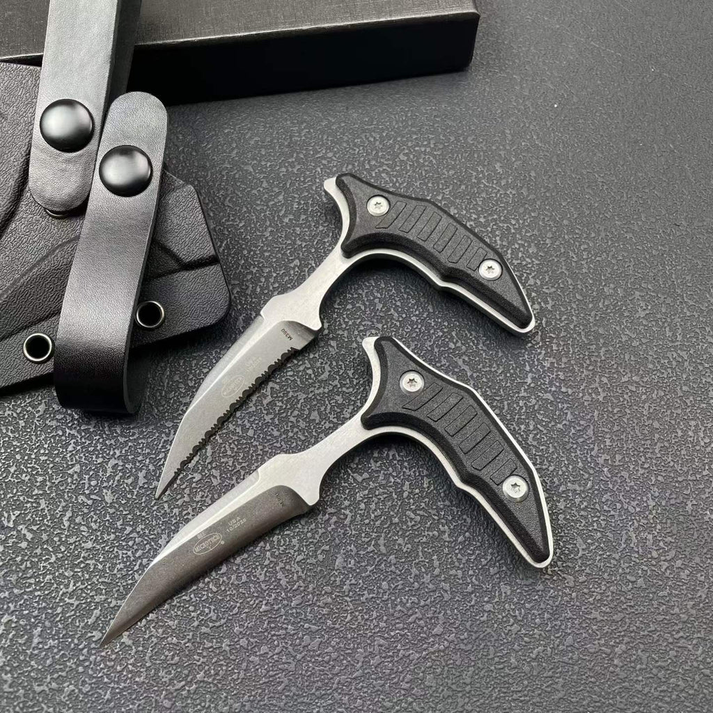4.7'' New Fix Knife M390 Steel Blade  Full Tang G10 Handle Camping Hunting Knife