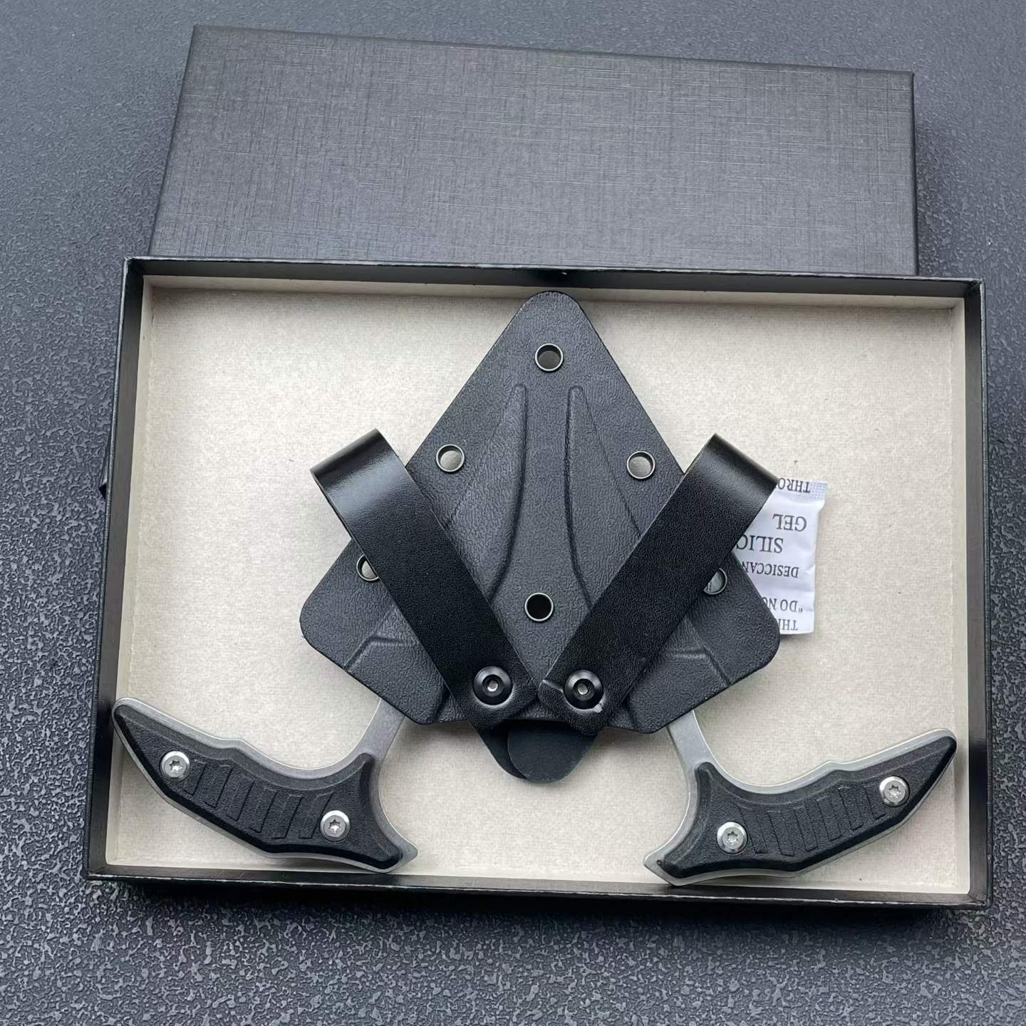 4.7'' New Fix Knife M390 Steel Blade  Full Tang G10 Handle Camping Hunting Knife