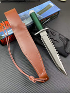 14'' New Rambo 1 First Blood Bowie Camping  s Hunting Tool VTH38A
