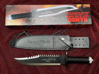 15'' New Rambo 2 Hand signed version Camping s Hunting Tool VTH38B