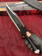 15'' New Rambo 2 Hand signed version Camping s Hunting Tool VTH38B
