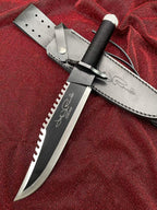 15'' New Rambo 2 Hand signed version Camping s Hunting Tool VTH38B