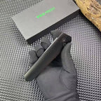 8'' New Fast Opening 154CM Steel Blade Aluminum Handle Camping Folding Pocket Tool