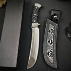 13'' New AUS-10 Steel Blade G10 Handle Camping s Hunting Tool