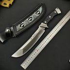 13'' New AUS-10 Steel Blade G10 Handle Camping s Hunting Tool