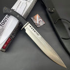 19'' New 7Cr13MoV High-Chrome Steel Blade TPR Handle Camping s Hunting Tool UC3394
