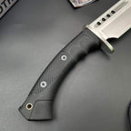 19'' New 7Cr13MoV High-Chrome Steel Blade TPR Handle Camping s Hunting Tool UC3394