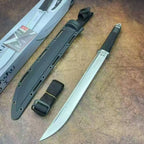19'' New 7Cr13MoV High-Chrome Steel Blade Nylon Fiberglass Handle Camping s Hunting Tool UC2629