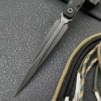 8'' New M390 Steel Blade G10  Handle Camping s Hunting Tool