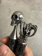 New  Damascus Steel 316 Steel Handle Hunting Tool